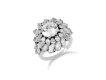 Diamond cluster ring hatton garden