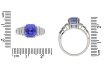 Art Deco Ceylon sapphire and diamond ring, berganza hatton garden