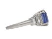 Art Deco Ceylon sapphire and diamond ring, berganza hatton garden