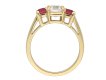 Vintage Tiffany & Co. diamond ruby ring berganza hatton garden