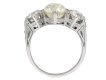 Art Deco three stone diamond ring berganza hatton garden