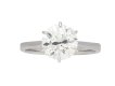 Vintage solitaire diamond ring berganza hatton garden