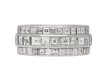 Art Deco diamond eternity band berganza hatton garden