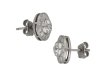 Art Deco diamond cluster earrings, berganza hatton garden
