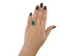 Boucheron Colombian emerald diamond ring berganza hatton garden