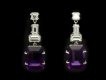 Vintage amethyst and diamond drop earring hatton garden berganza