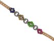 Victorian diamond and gemstone bracelet berganza hatton garden