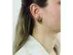 Vintage ruby leaf clip earrings berganza hatton garden