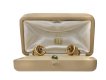 Boucheron gold and sapphire cufflinks berganza hatton garden