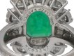 Van Cleef & Arpels emerald diamond ring berganza hatton garden