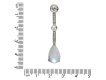Moonstone and diamond drop earrings berganza hatton garden
