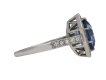 Ceylon sapphire and diamond ring berganza hatton garden