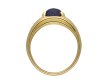 Cartier carved sapphire solitaire ring berganza hatton garden
