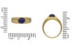 Cartier carved sapphire solitaire ring berganza hatton garden