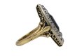 Victorian Ceylon sapphire and diamond ring berganza hatton garden