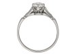 Edwardian diamond solitaire ring berganza hatton garden