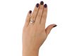 Edwardian diamond and pearl two stone ring berganza hatton garden