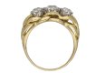 Vintage three stone diamond ring berganza hatton garden