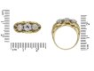 Vintage three stone diamond ring berganza hatton garden