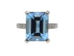 Aquamarine and diamond ring berganza hatton garden