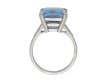 Aquamarine and diamond ring berganza hatton garden