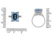 Aquamarine and diamond ring berganza hatton garden