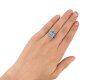 Aquamarine and diamond ring berganza hatton garden