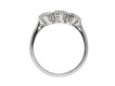 Edwardian three stone diamond ring berganza hatton garden