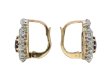 Edwardian sapphire diamond cluster earring hatton garden berganza
