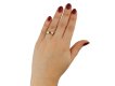 Victorian sapphire diamond five stone ring berganza hatton garden