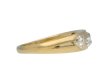 Old mine diamond three stone ring berganza hatton garden