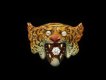 Victorian diamond and enamel tiger brooch berganza hatton garden