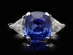 Vintage Ceylon sapphire and diamond ring Hatton garden