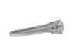 Edwardian old mine diamond flanked solitaire ring hatton garden