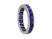 Sapphire full eternity ring hatton garden