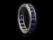 Sapphire full eternity ring hatton garden