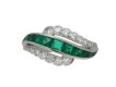 Oscar Heyman Brothers emerald diamond ring hatton garden