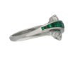 Oscar Heyman Brothers emerald diamond ring hatton garden