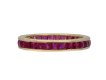 Vintage ruby full eternity ring hatton garden