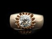 Victorian old mine diamond solitaire ring hatton garden