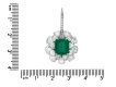Colombian emerald and diamond earrings hatton garden
