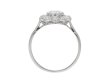 Edwardian diamond coronet cluster ring hatton garden