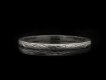 Engraved platinum wedding band hatton garden