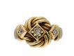 Diamond knot ring, English hatton garden