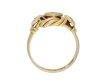 Diamond knot ring, English hatton garden