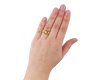 Diamond knot ring, English hatton garden