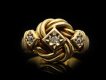 Diamond knot ring, English hatton garden