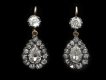 Victorian diamond drop earrings hatton garden