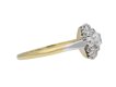 Edwardian diamond coronet cluster ring hatton garden
