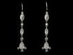 Edwardian diamond drop earrings hatton garden